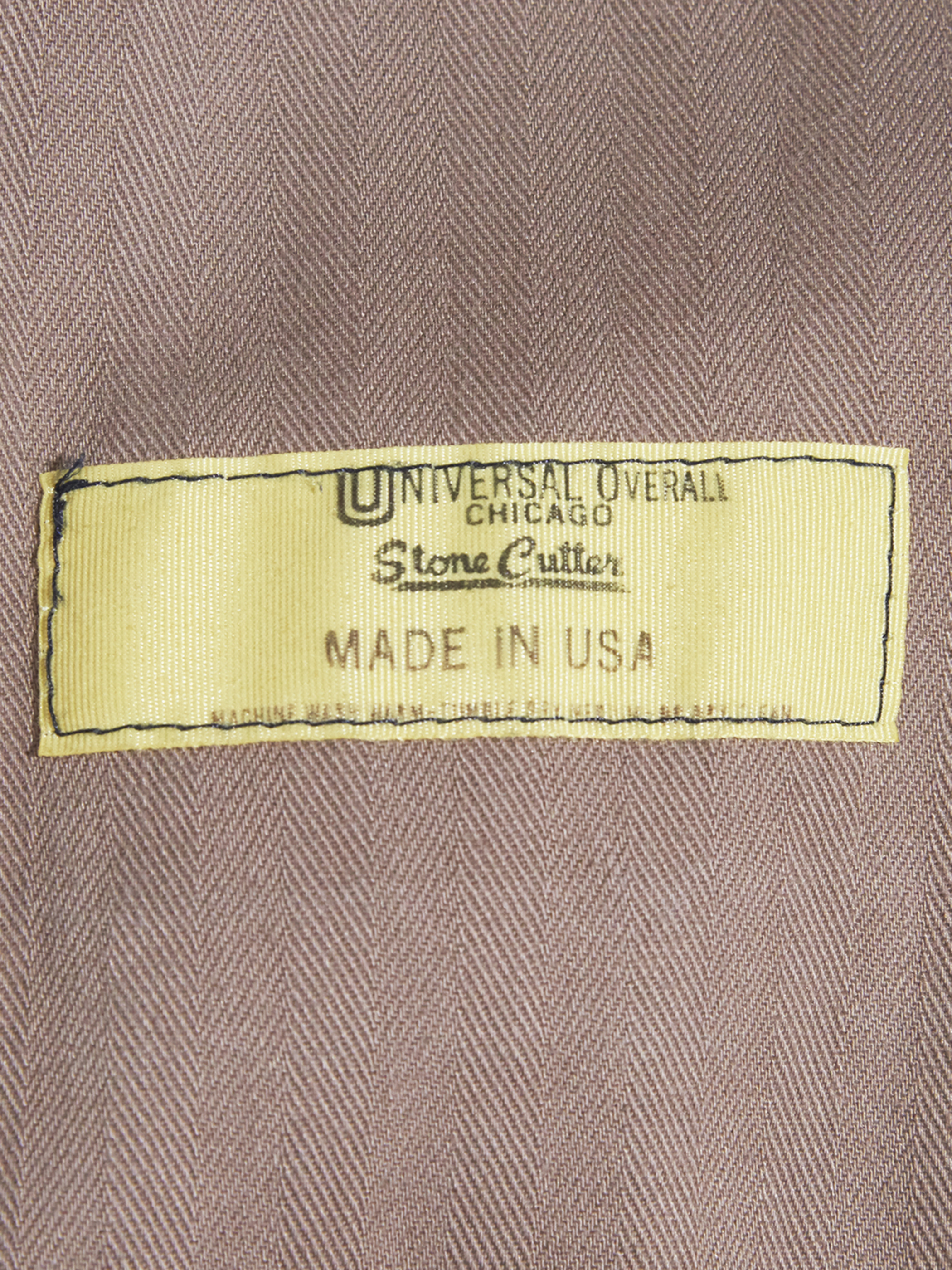 1980s "UNIVERSAL OVERALL" crazy pattern coverall jacket -CRAZY-