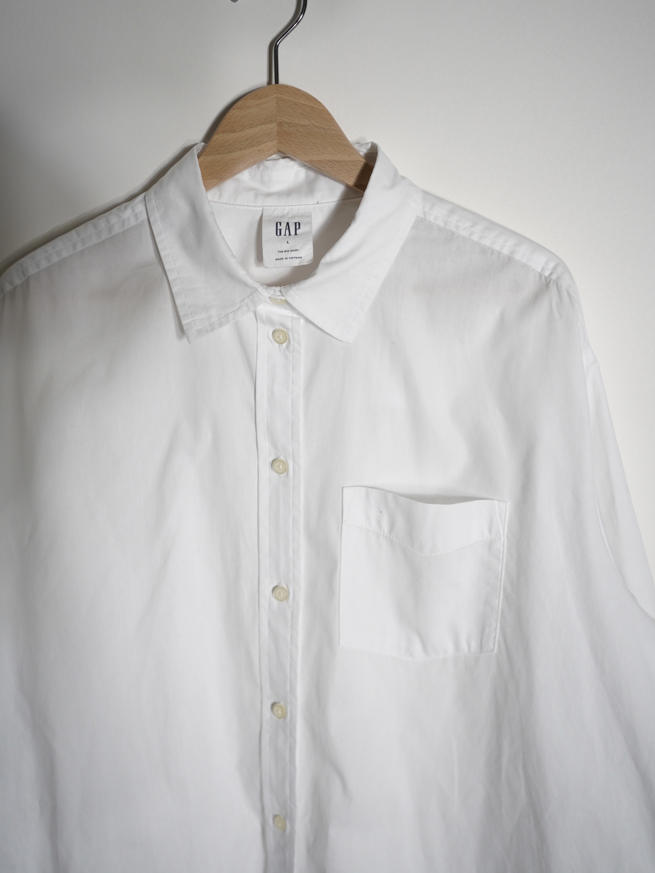 GAP "THE BIG SHIRT" Cotton Dress shirt