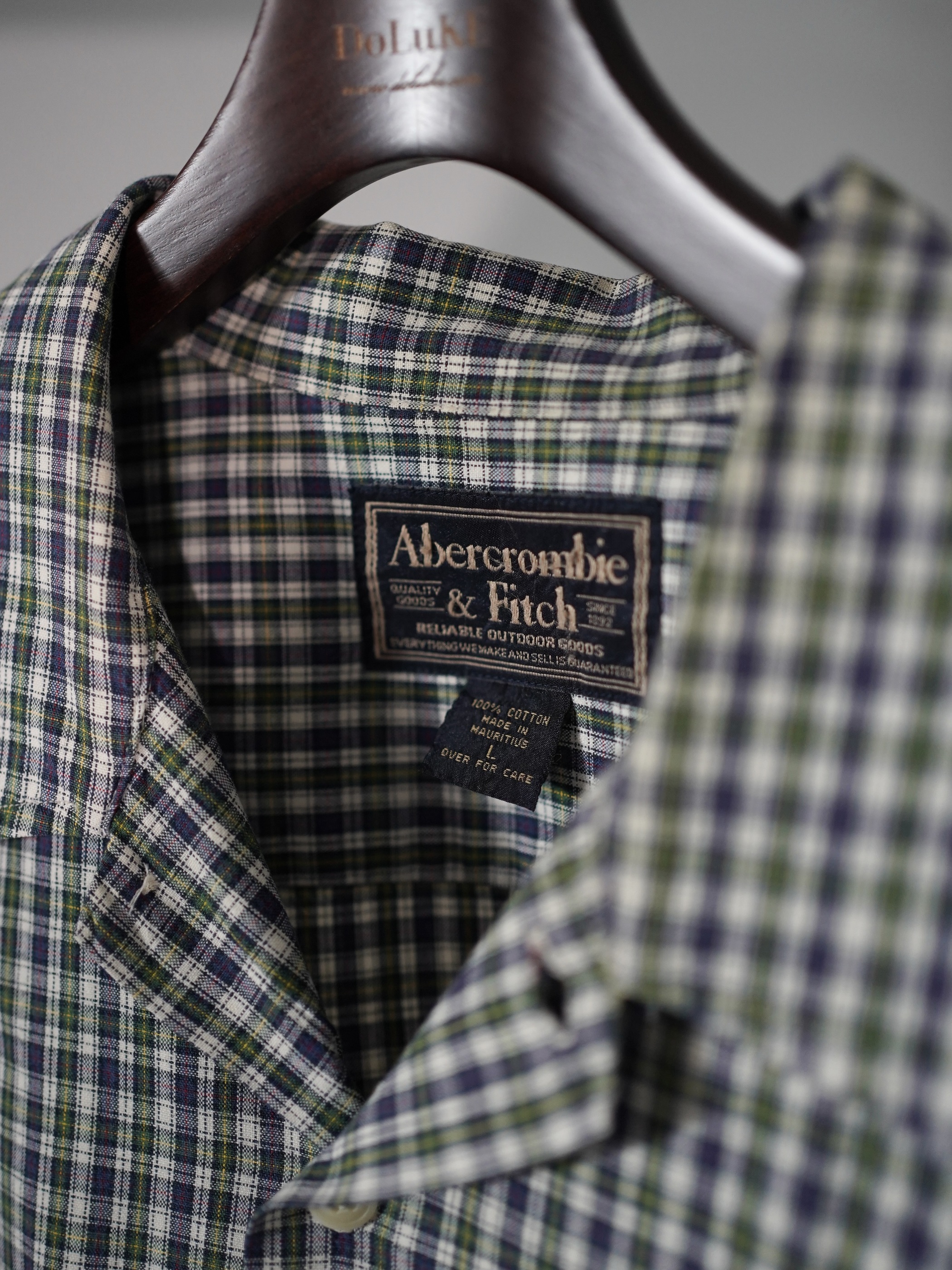 1990's Old Abercrombie&Fitch Cotton Shirts