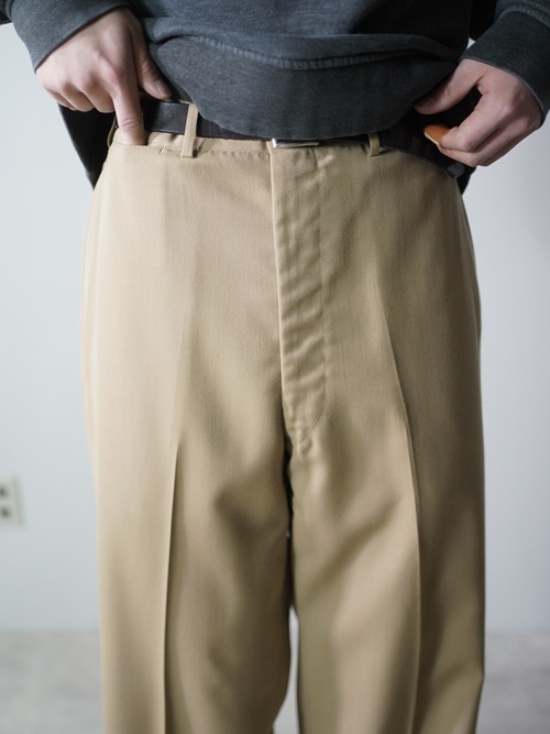 1960's Wool gabardine trousers