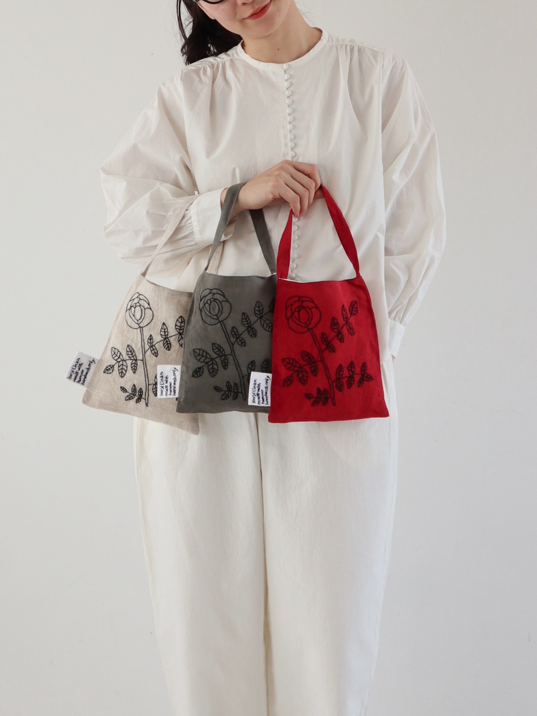 バラの花ミニバッグ