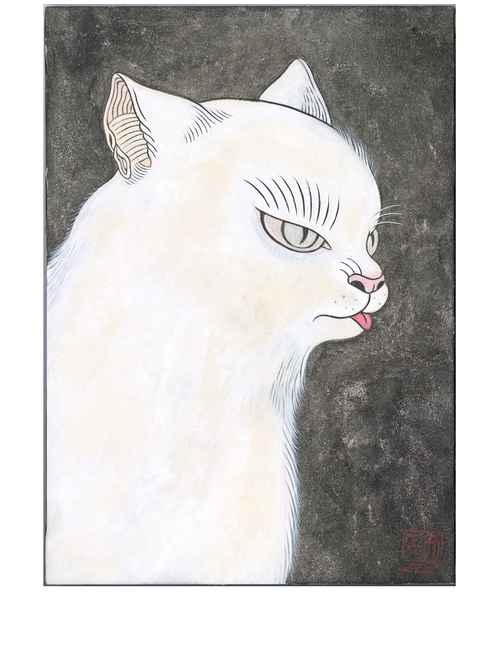 石黒亜矢子個人専門店 月光蔵 | 「白猫」