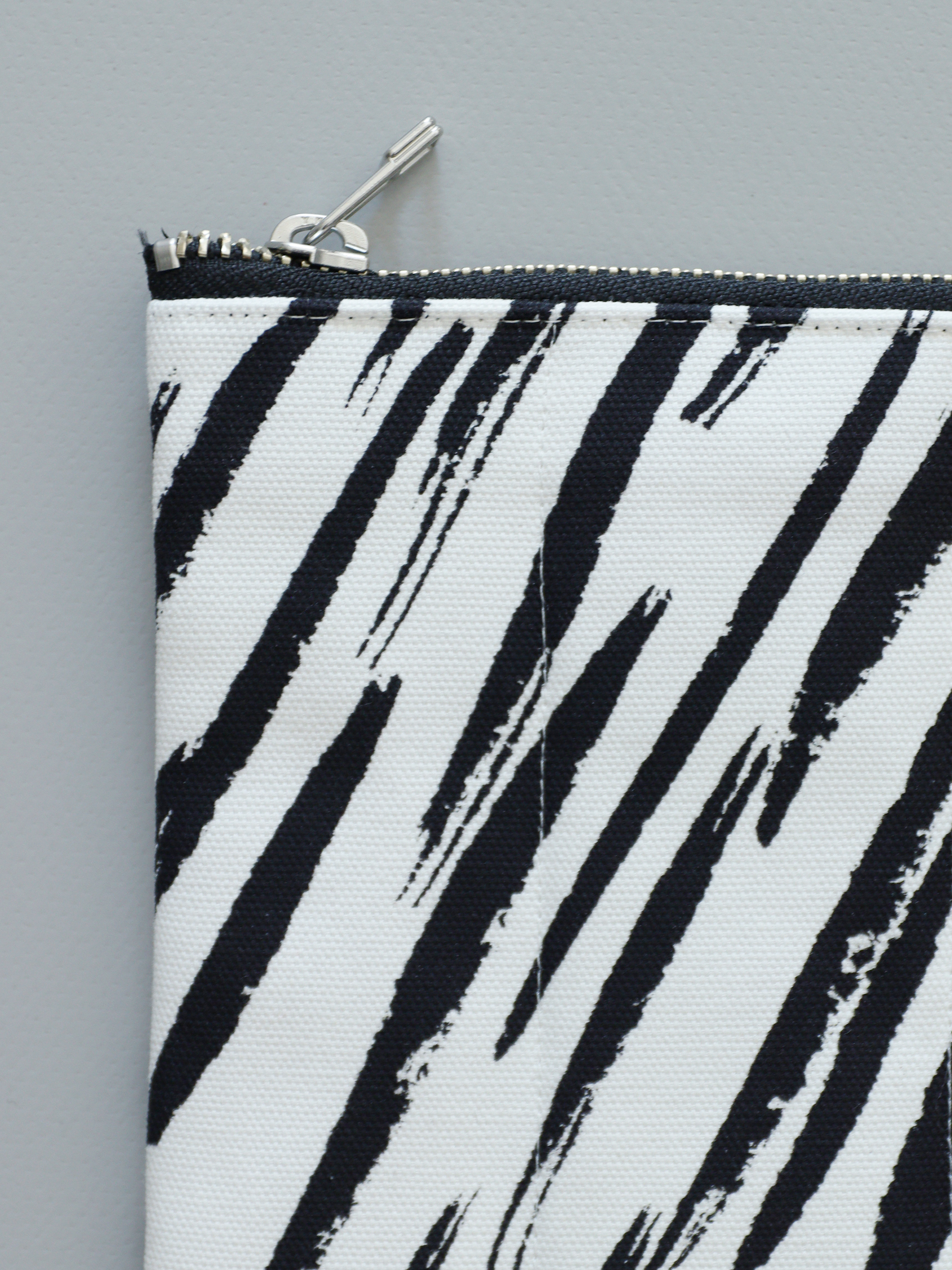 Fog Quilted Zip Pouch
