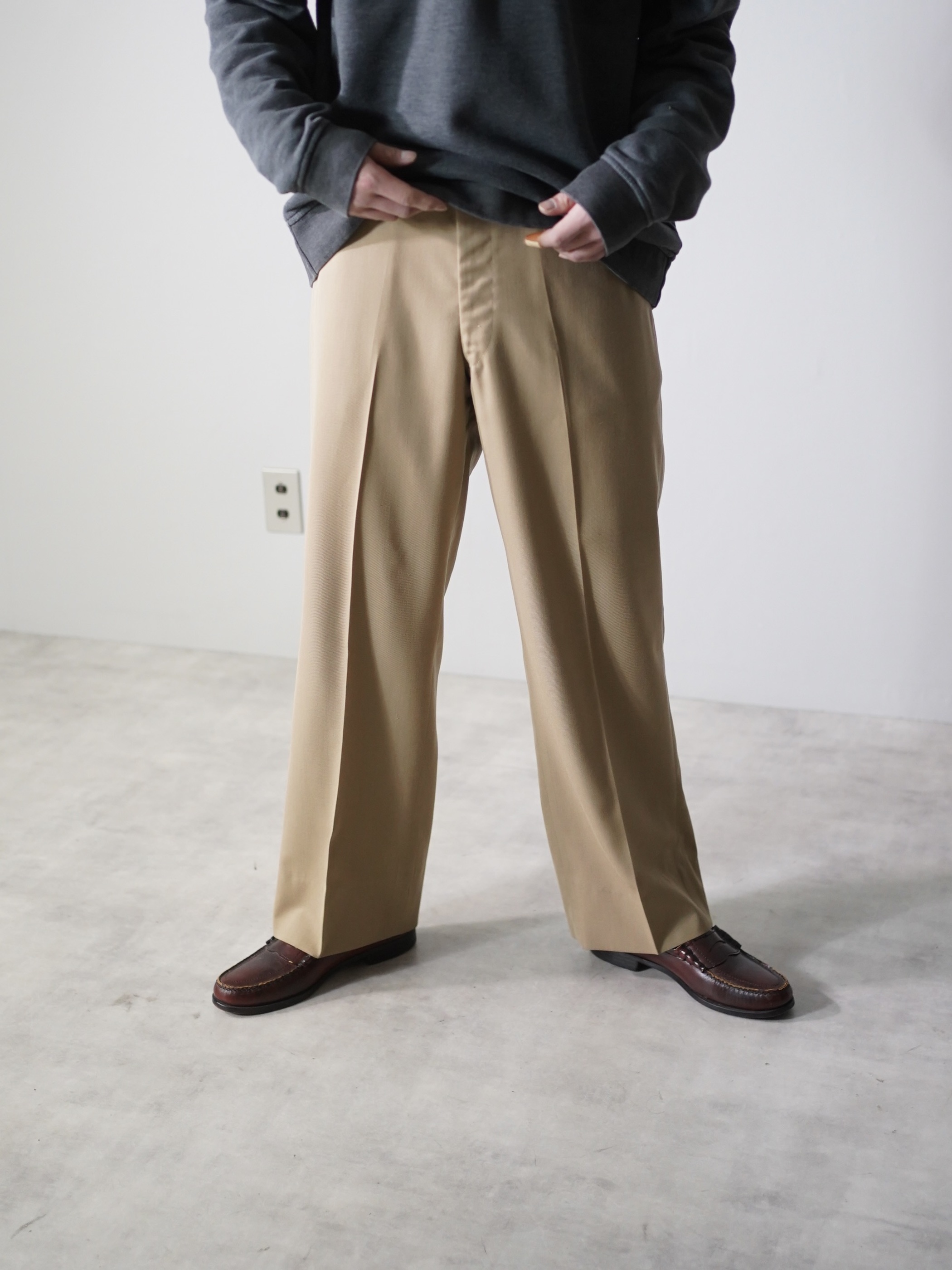 1960's Wool gabardine trousers