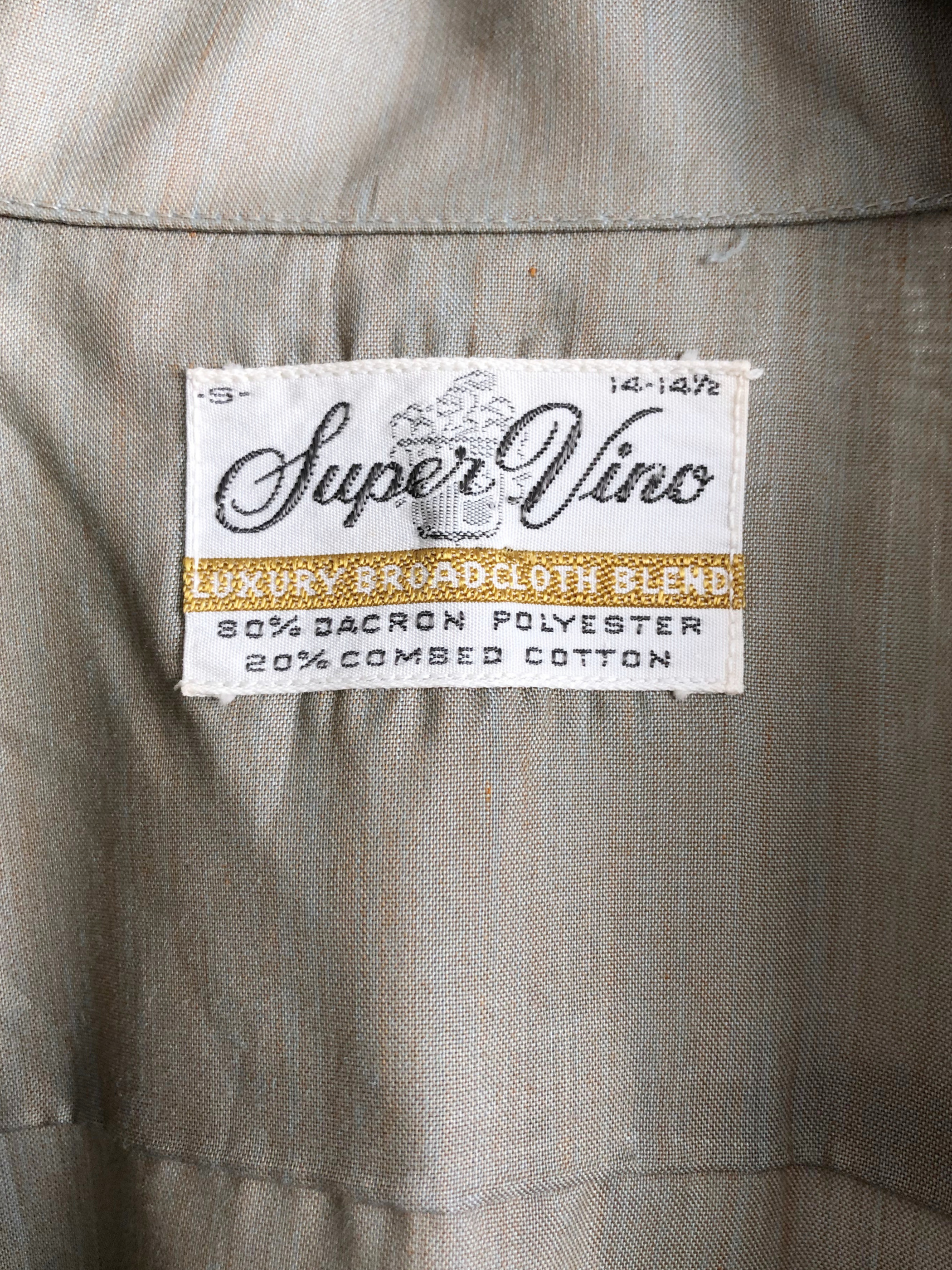 Vintage 50's-60's USA Unknown L/S Shirt