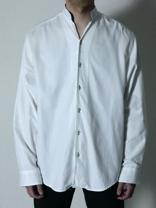 Equilibrio Stand collar Dress shirts / Made in Italy
