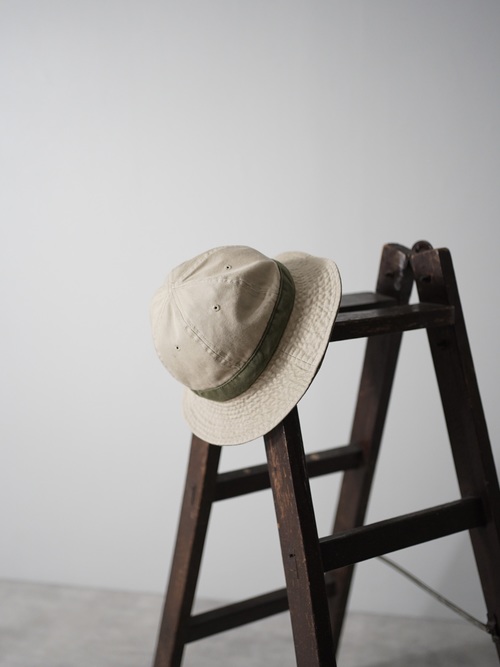 Unknown cotton twill 2tone bucket hat