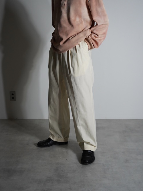 1990's BILLS KHAKIS 2tuck Cotton pants / Made in USA