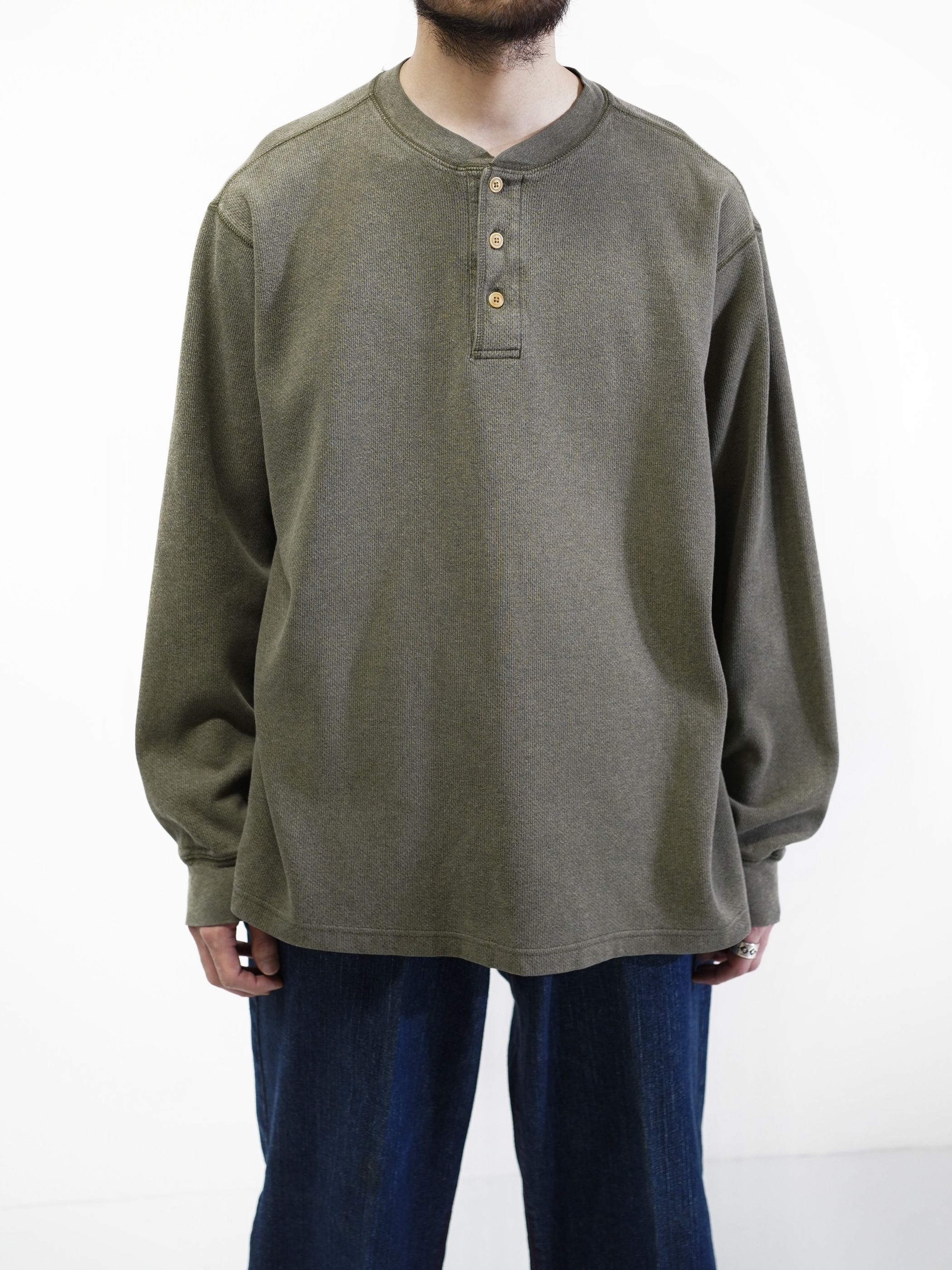 Scandia WOODS Cotton Henry-neck Thermal / Made in India