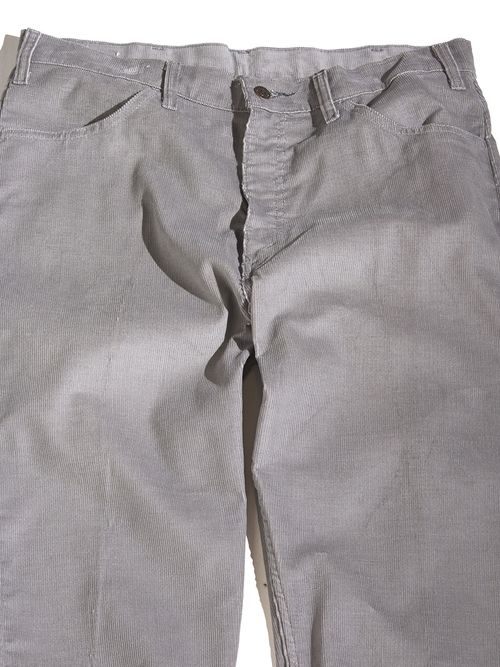 NOS 1980s "Levi's" 519-1555 corduroy pants -GREY- <SALE¥18000→¥14000>