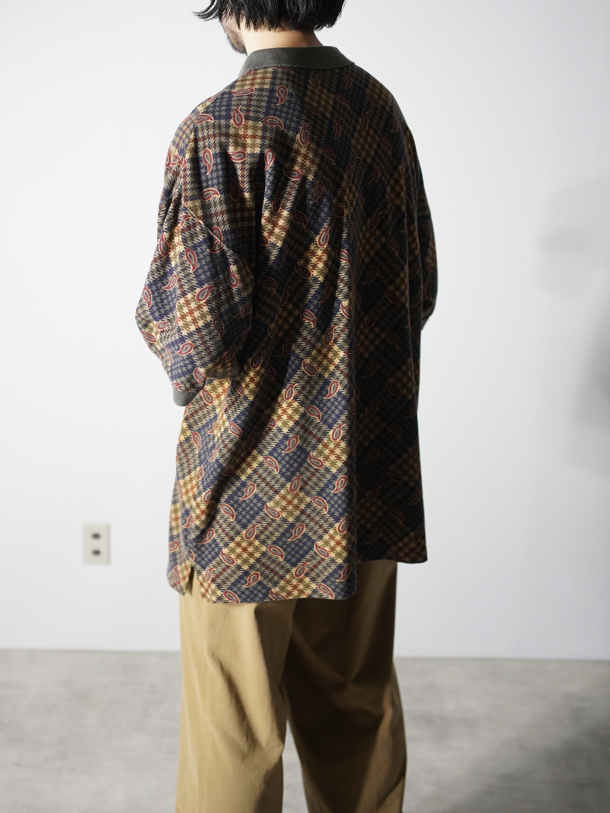 New River Pattern print polo shirt