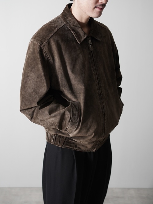 DOCKERS Suède leather blouson