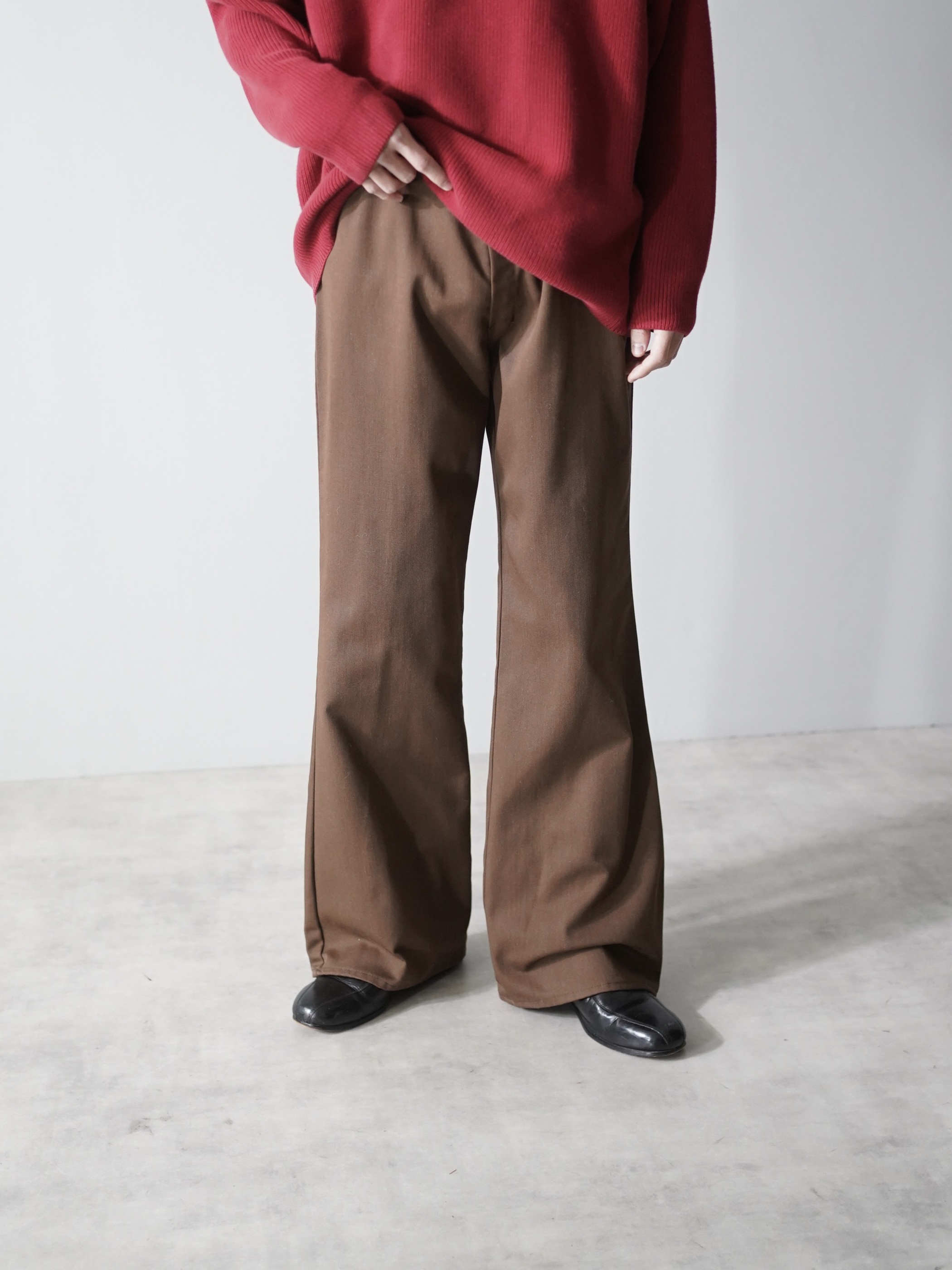 1970's BIG YANK Cotton twill flare pants