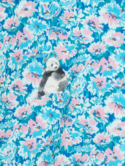 【受注商品】panda printed camisole・BLUE