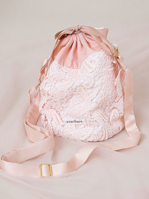 【3月お届け商品】utopia lace drawstring bag