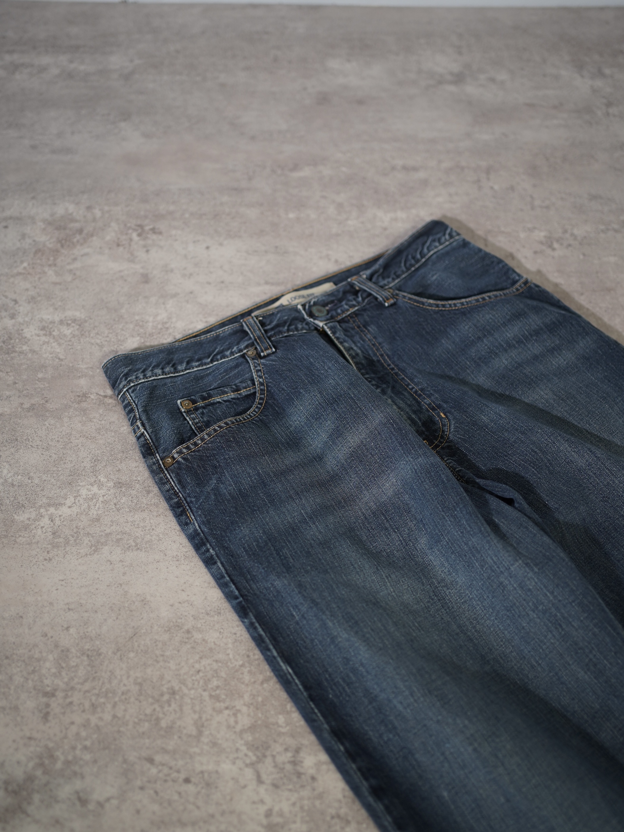 1990-00's GAP Loose fit Denim pants / Made in Mexico of US fabric