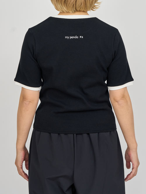 【受注商品】ringer t-shirt・BLACK