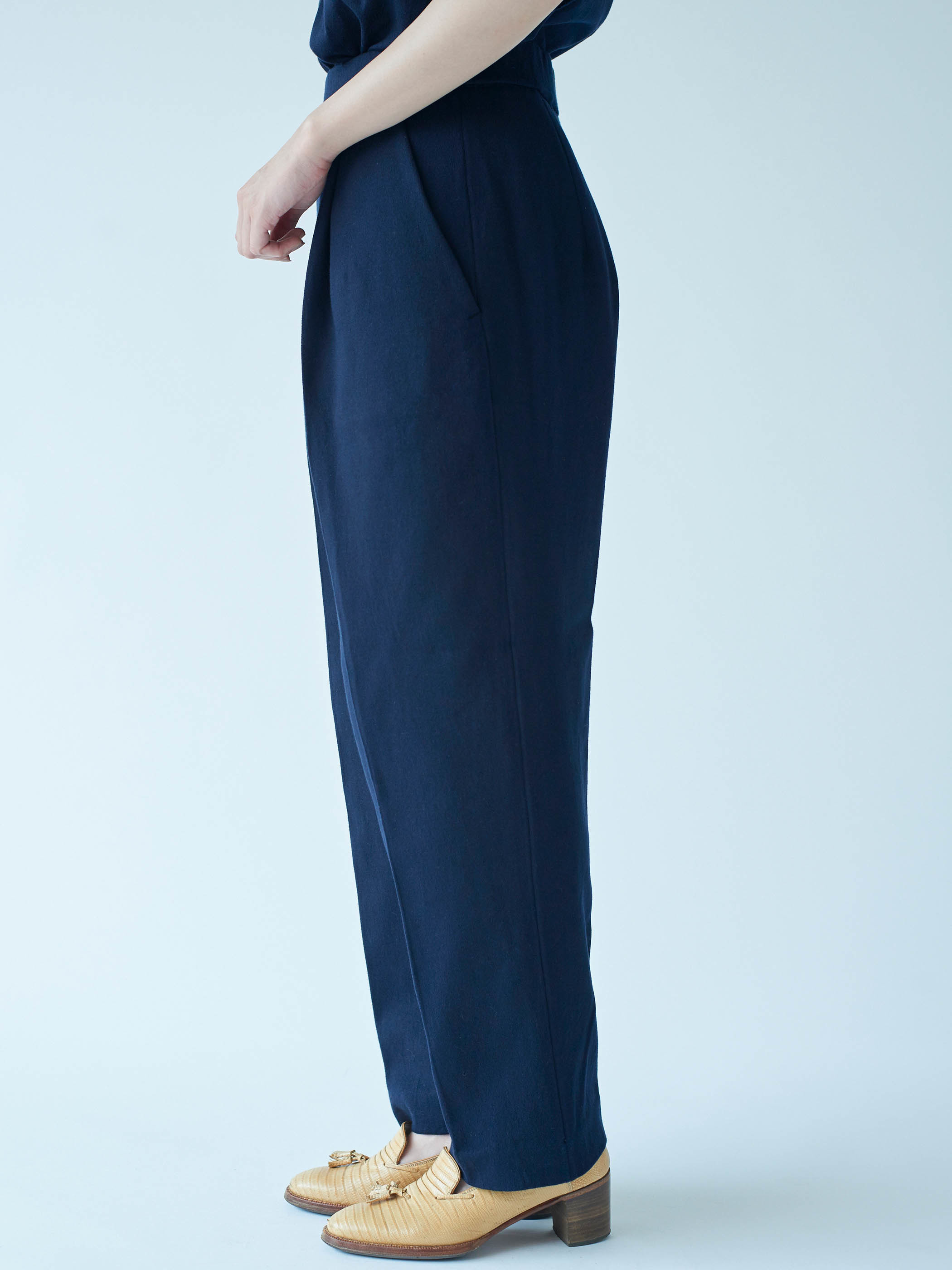 Work Wear collection Women's Tapered Pants Navy(テーパードパンツ・ネイビー)