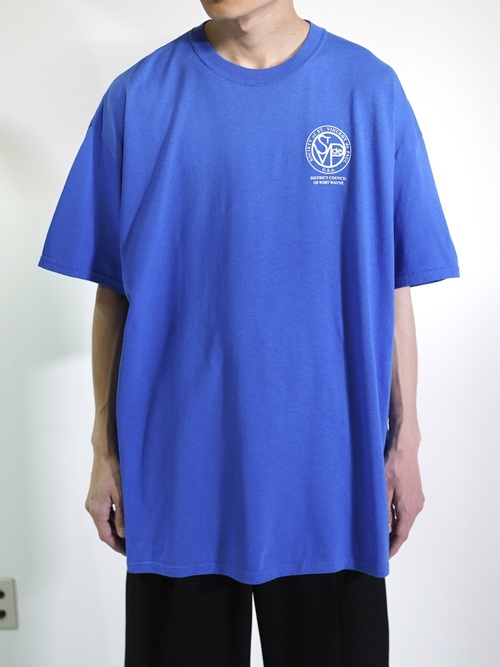 00's ST.VINCENT de PAUL 1point logo S/S print Tee