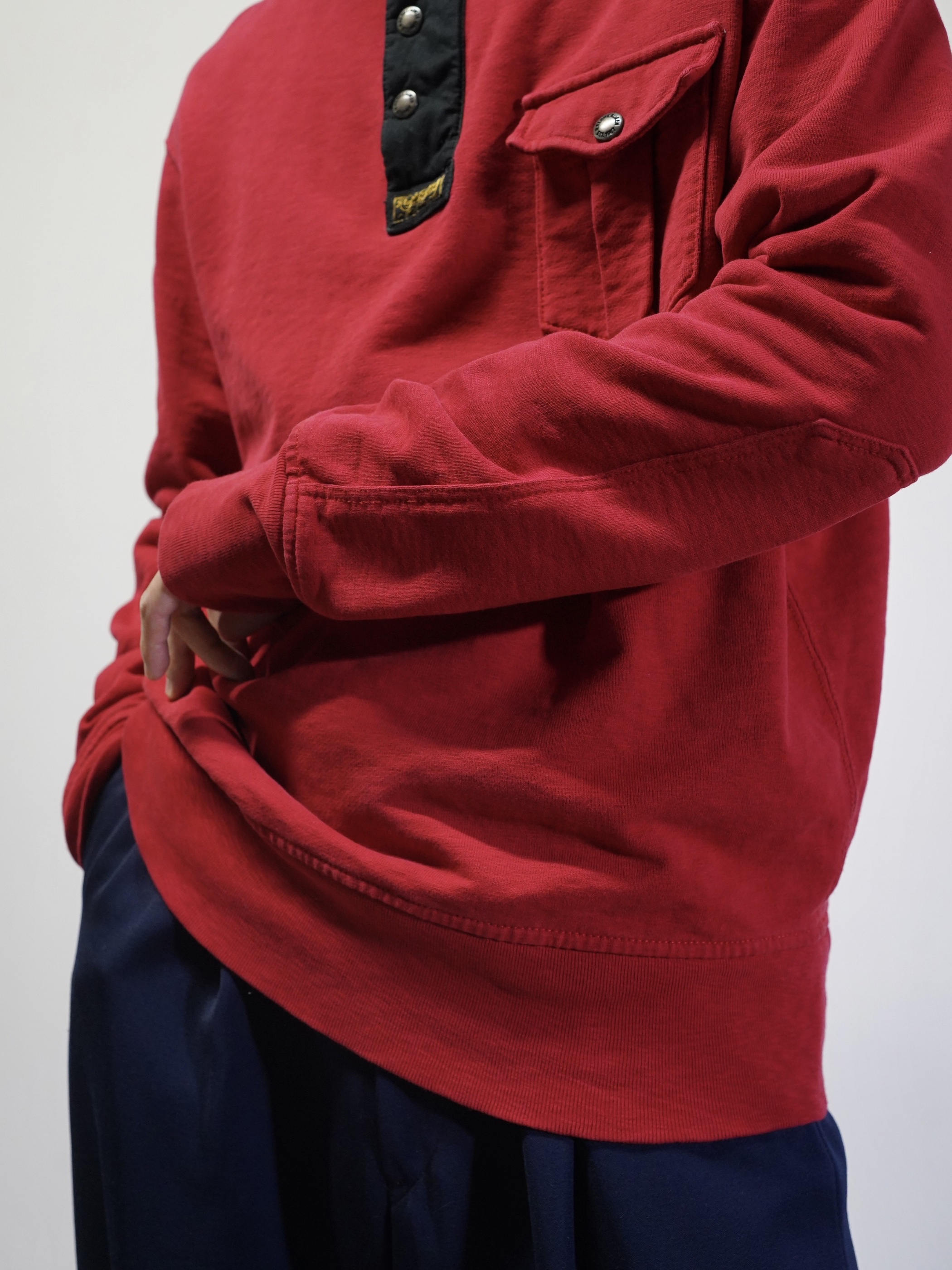 1990's Polo by Ralph Lauren Half button heritage design sweat shirts