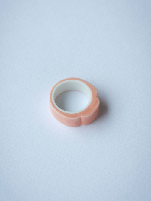 01 木瓜/Mokkou Ring - Salmon pink