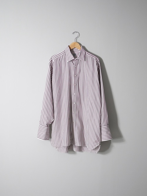1990's Brooks Brothers Cotton stripe Dress shirts / Made in England