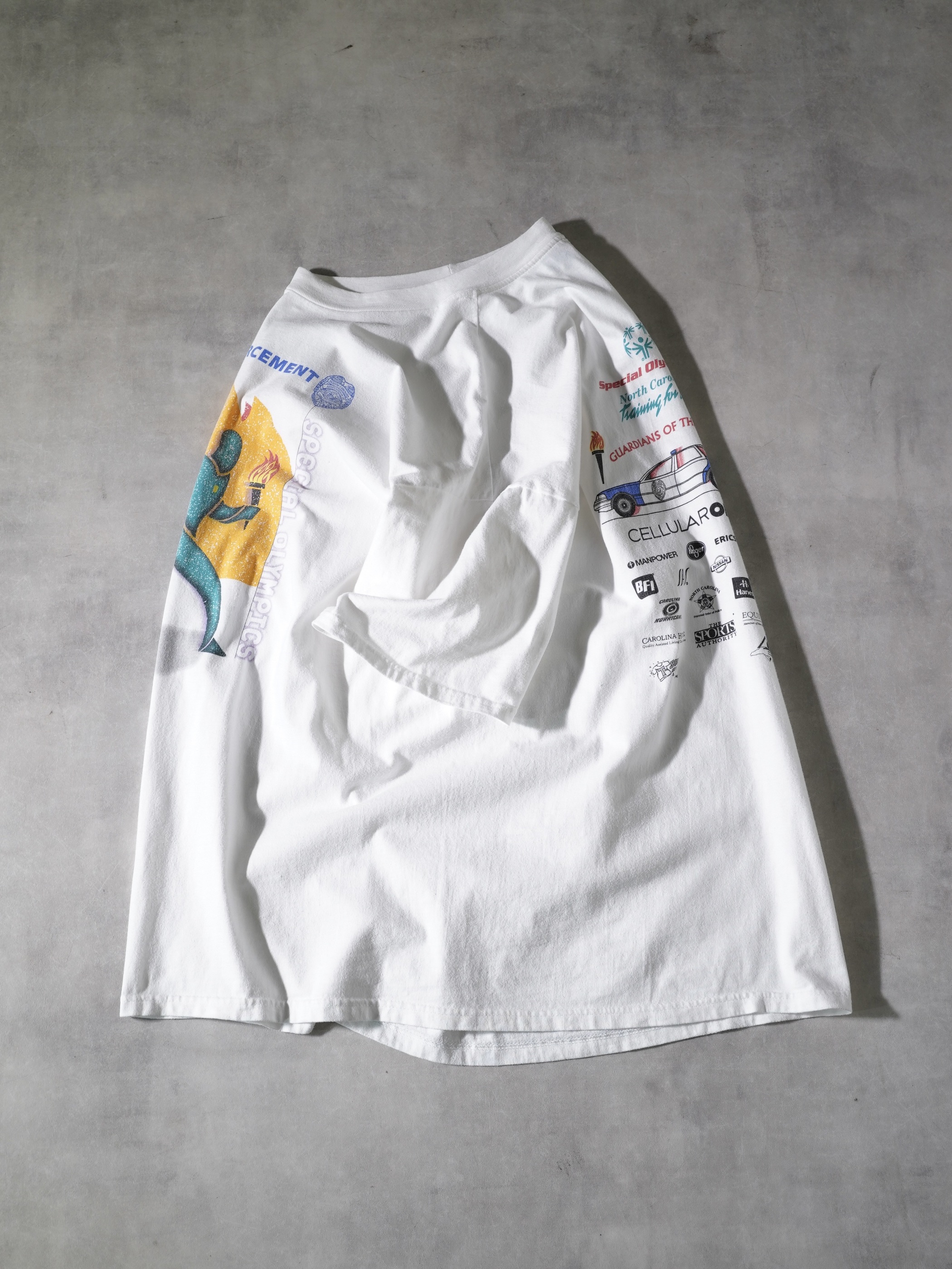 1990's- SPECIAL OLYMPICS 両面print T-shirt