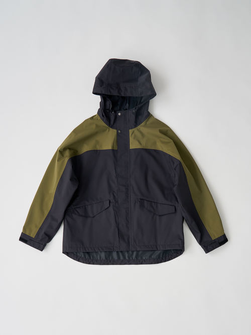 【受注商品】two-tone mountain parka・BLACK×KHAKI 【受注商品】two-tone mountain parka・BLACK×KHAKI