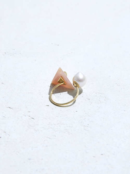 PINK SHELL SWEET RING