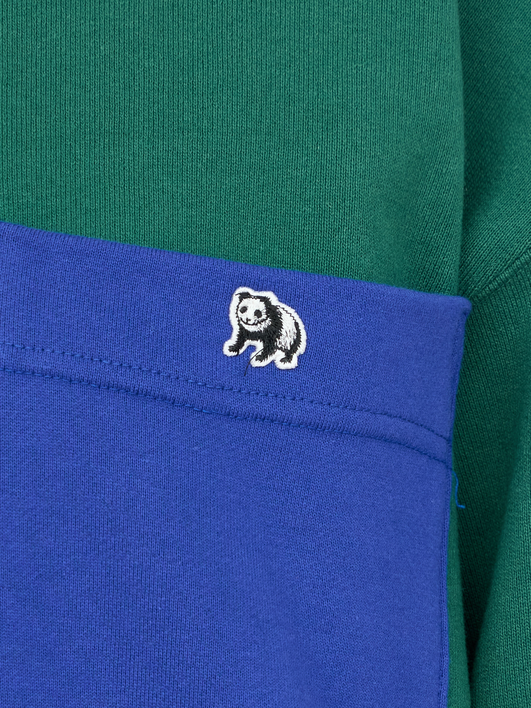 【受注商品】big pocket sweat shirt・GREEN