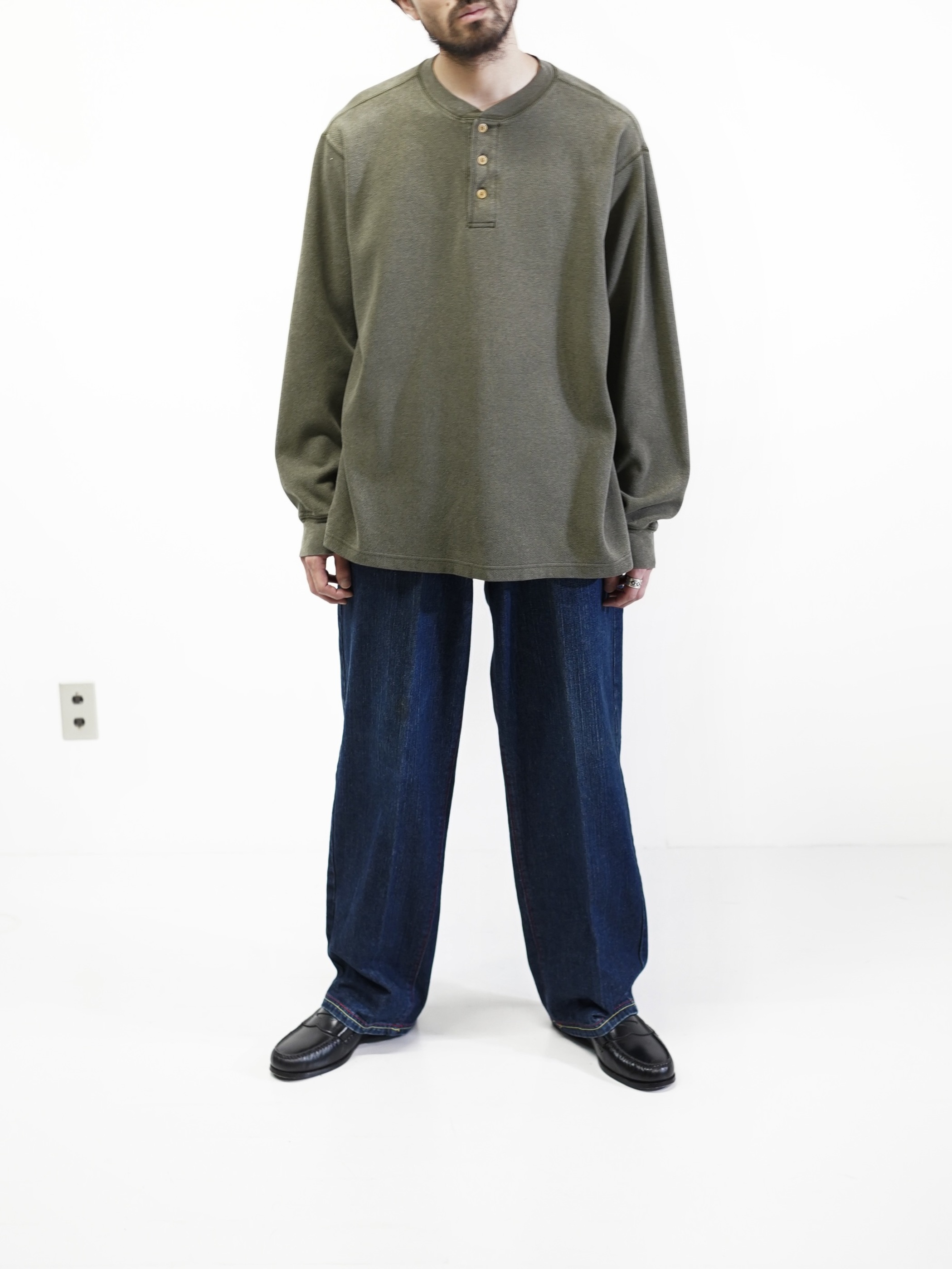 Scandia WOODS Cotton Henry-neck Thermal / Made in India