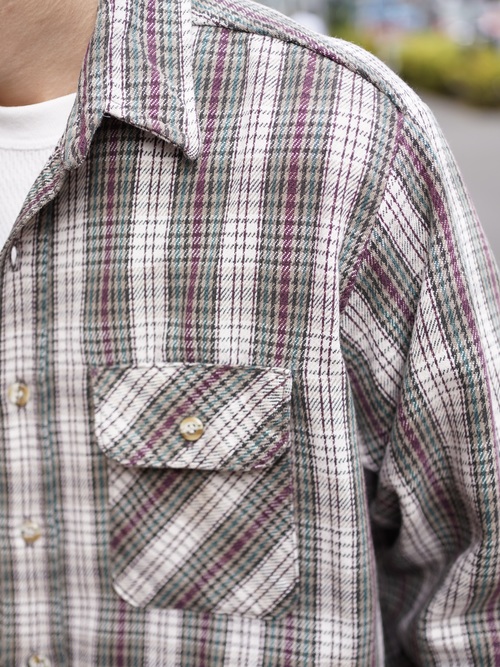 1980~ FIVE BROTHER Heavy cotton flannel shirts