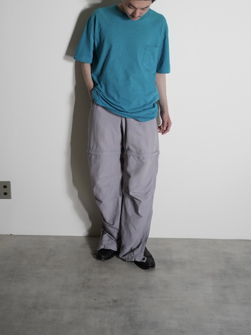 1990's TOWNCRAFT 染み込み Border Tee / Made in USA