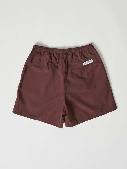 【受注商品】bicolor short pants・PURPLE×BROWN