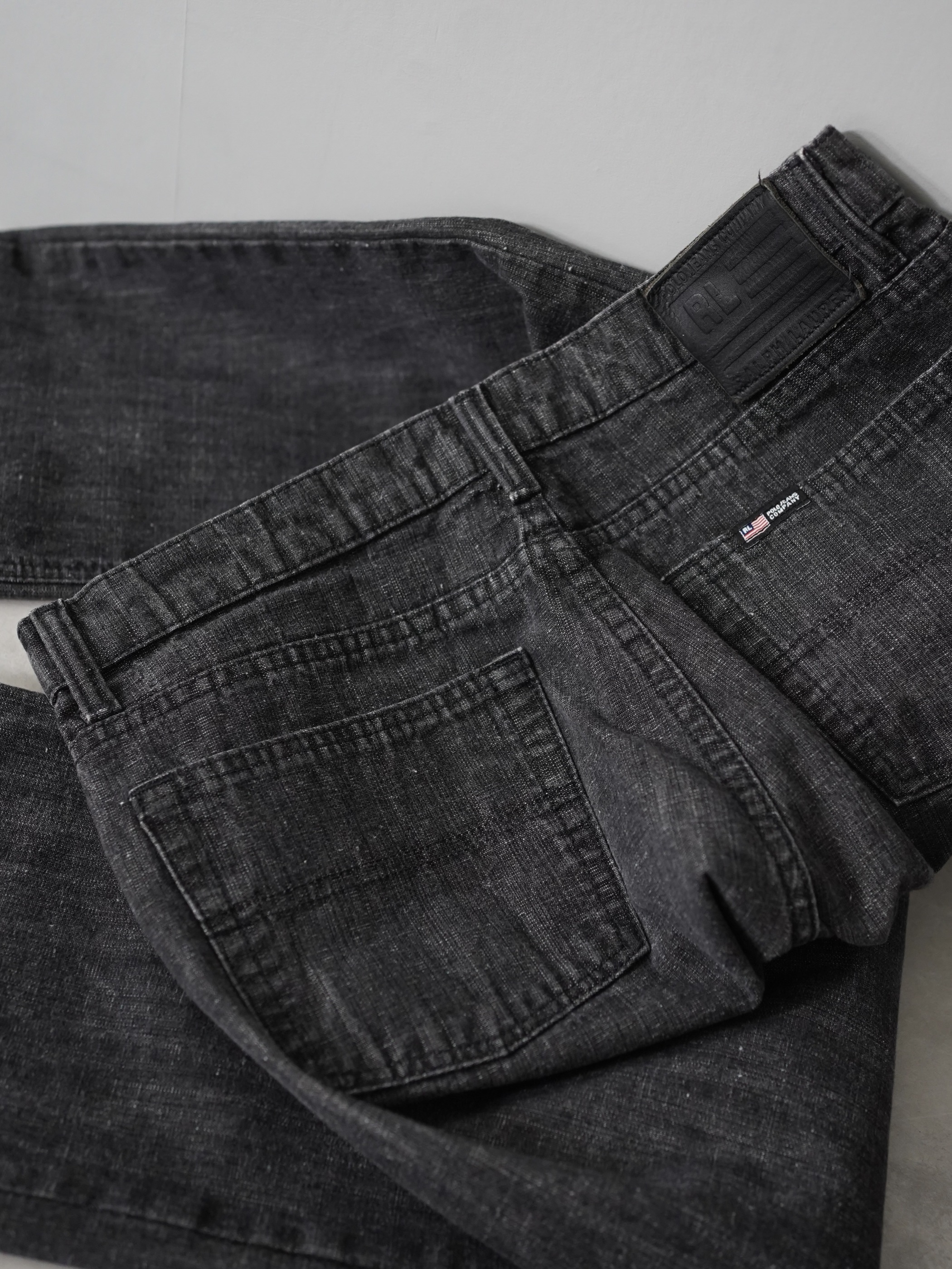 POLO JEANS CO. Bootcut 平織り denim pants / Made in Mexico