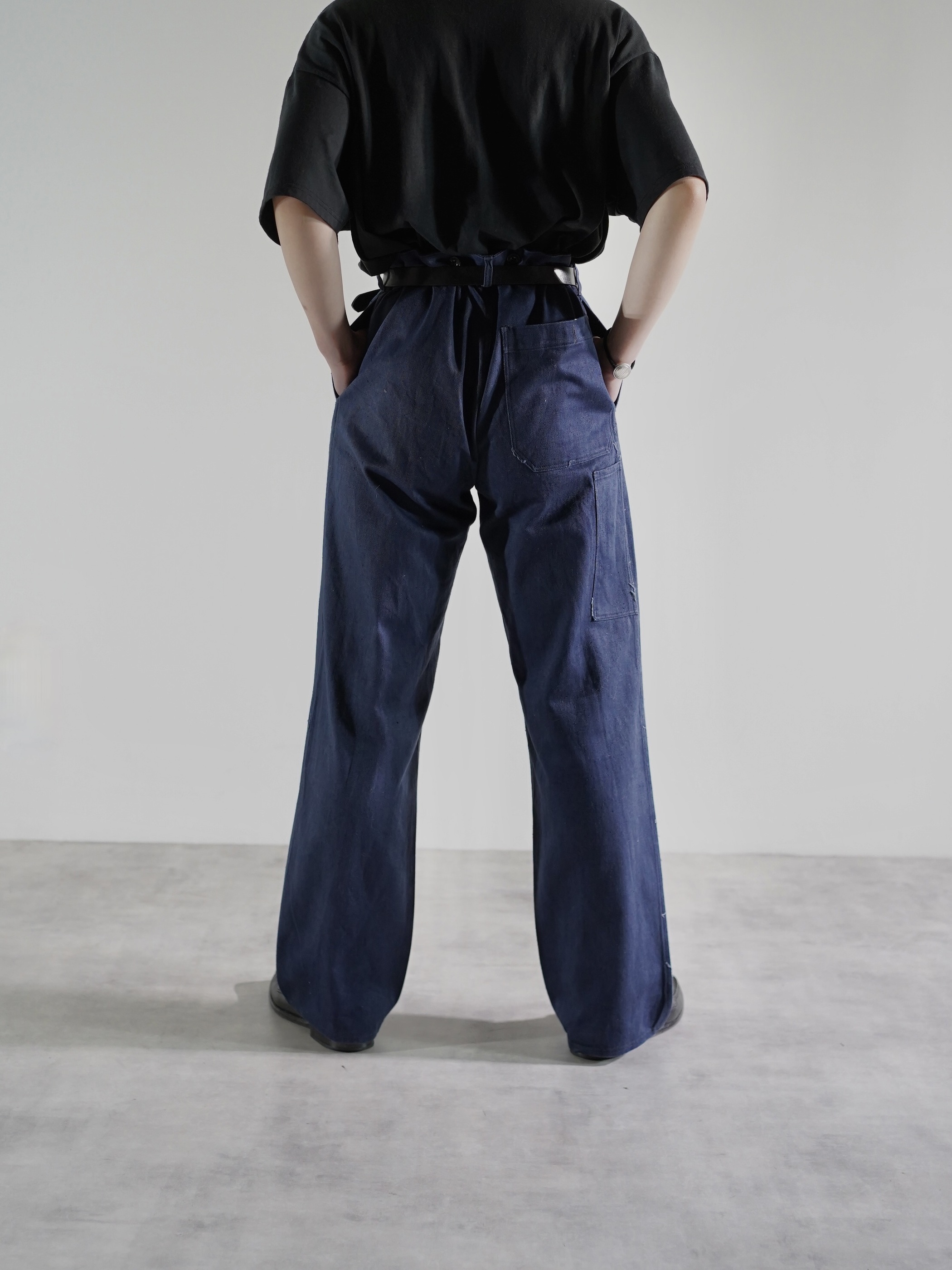 1980's- sanfor Work pants / Garment Dye