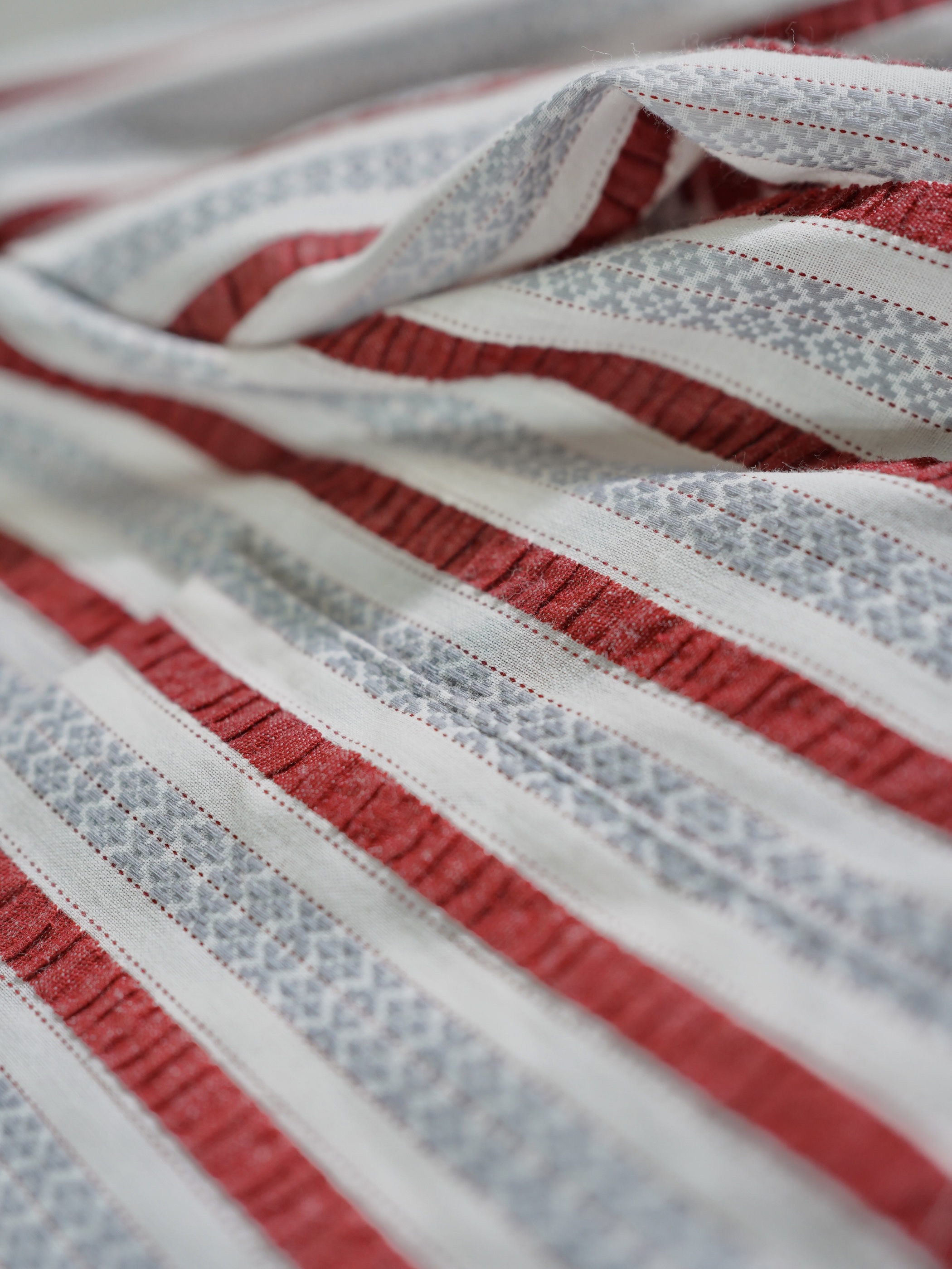 1970's TOWNCRAFT TAPERED PENN-PREST Stripe S/S shirt