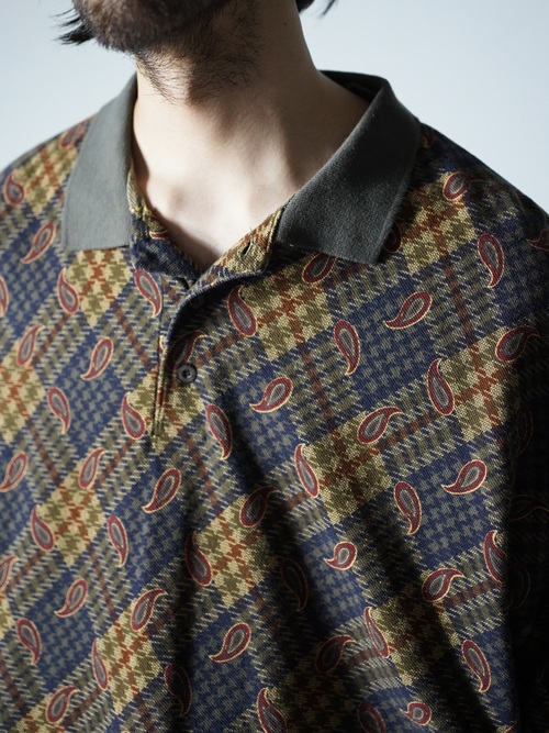 New River Pattern print polo shirt