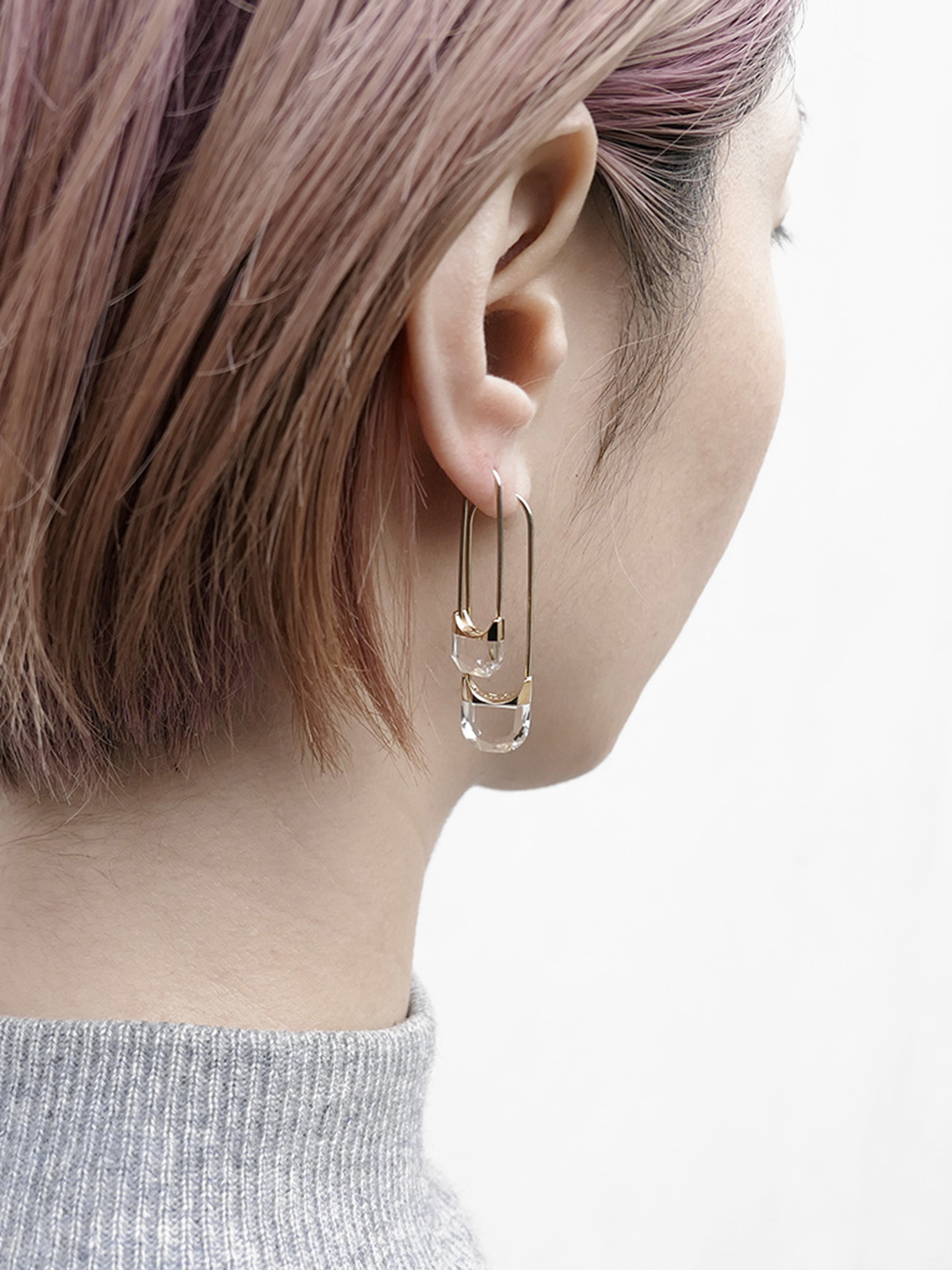 simmon official WEB SHOP | DROP QUARTZ EARRING