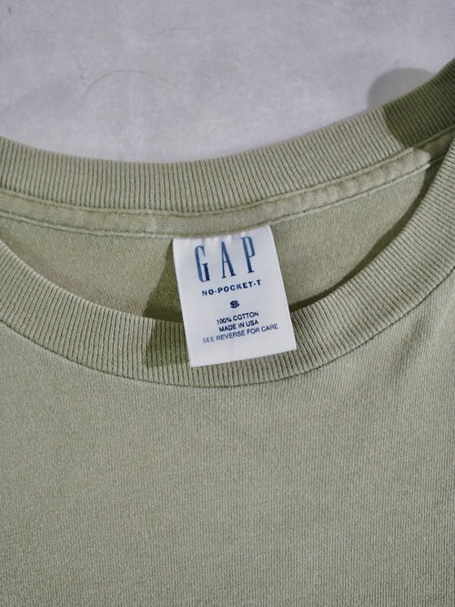 1990's GAP NO-POCKET-T / Made in USA