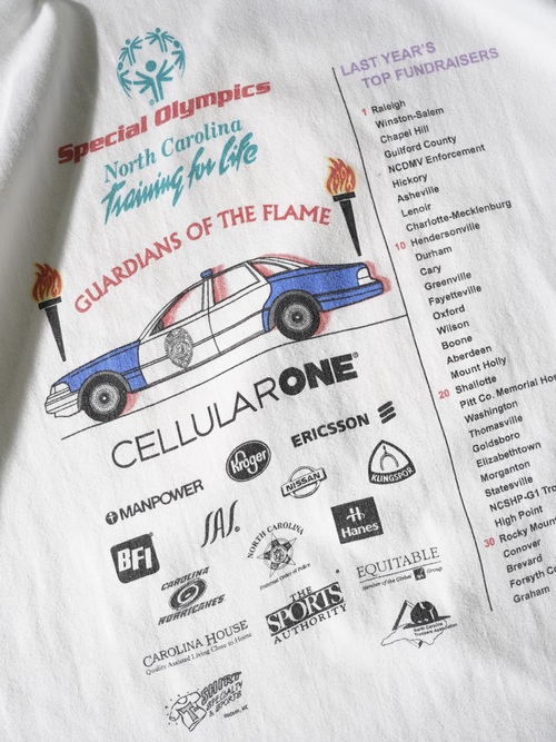1990's- SPECIAL OLYMPICS 両面print T-shirt