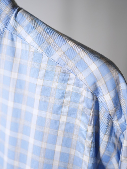 Ermenegildo Zegna Cotton 隠しB.D. dress shirt / Made in Turkey
