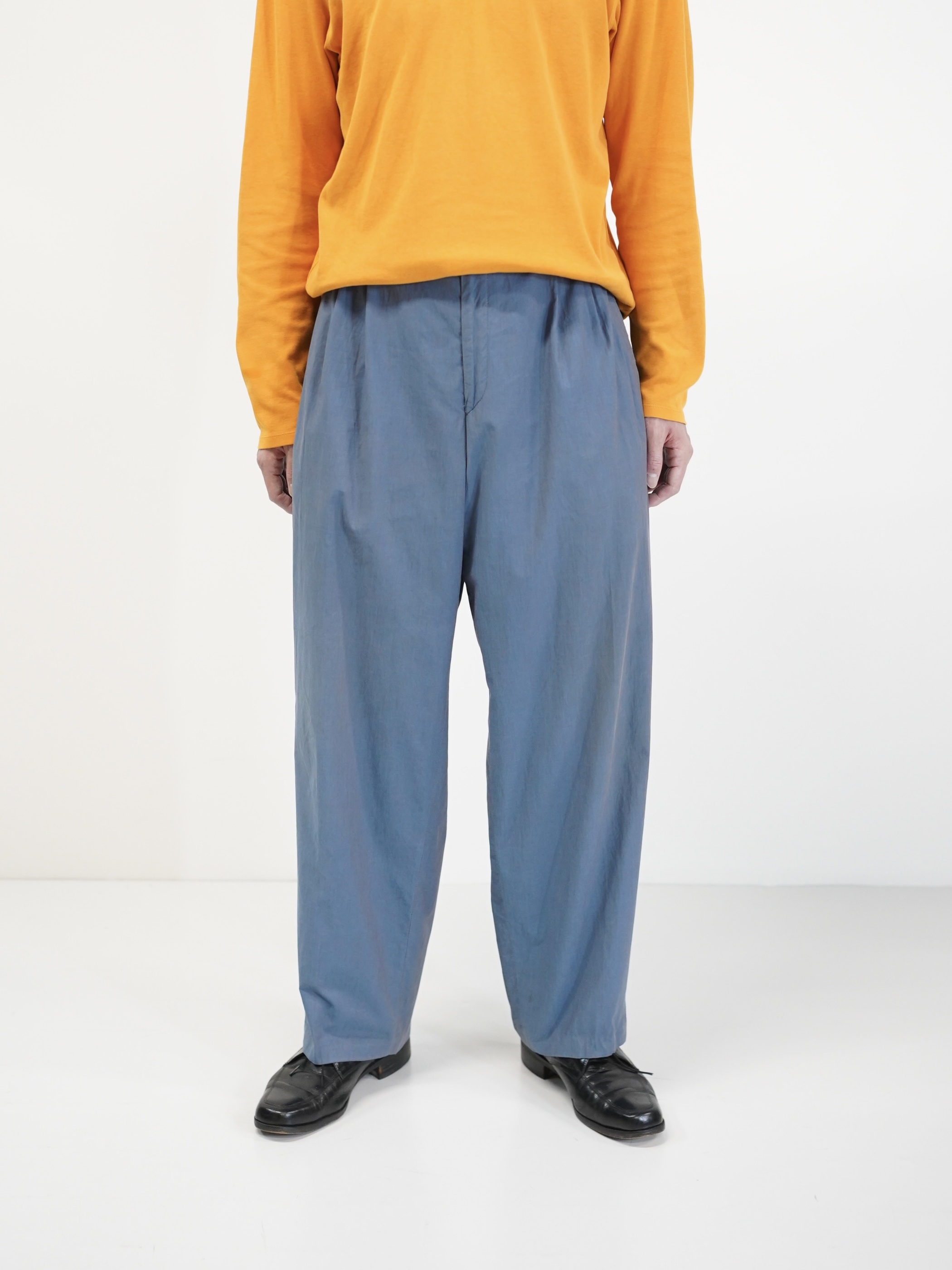 1980's~ Lindbergh Viscose Poly 玉蟲 2tuck slacks