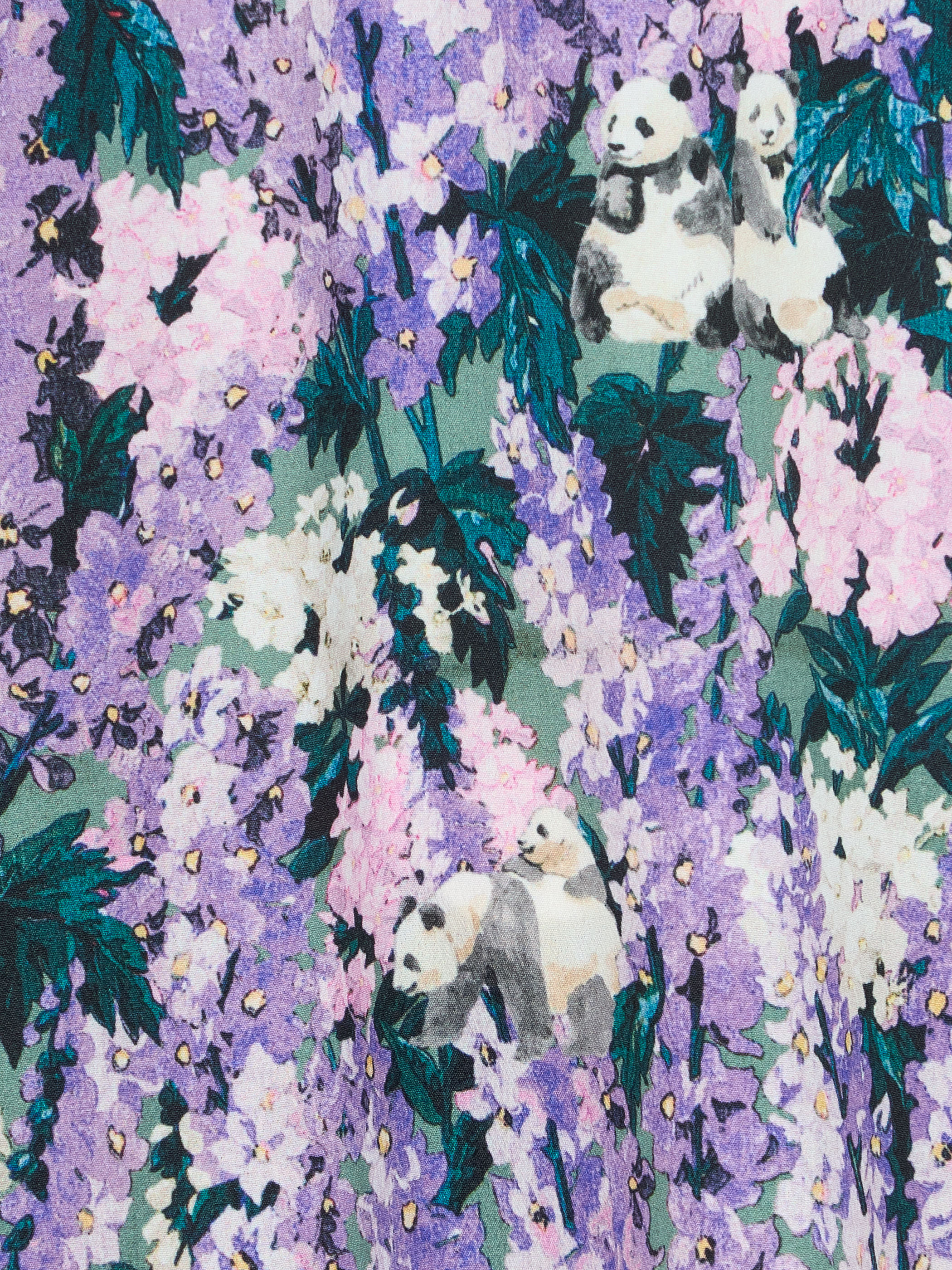 【受注商品】panda printed camisole・PURPLE 【受注商品】panda printed camisole・PURPLE