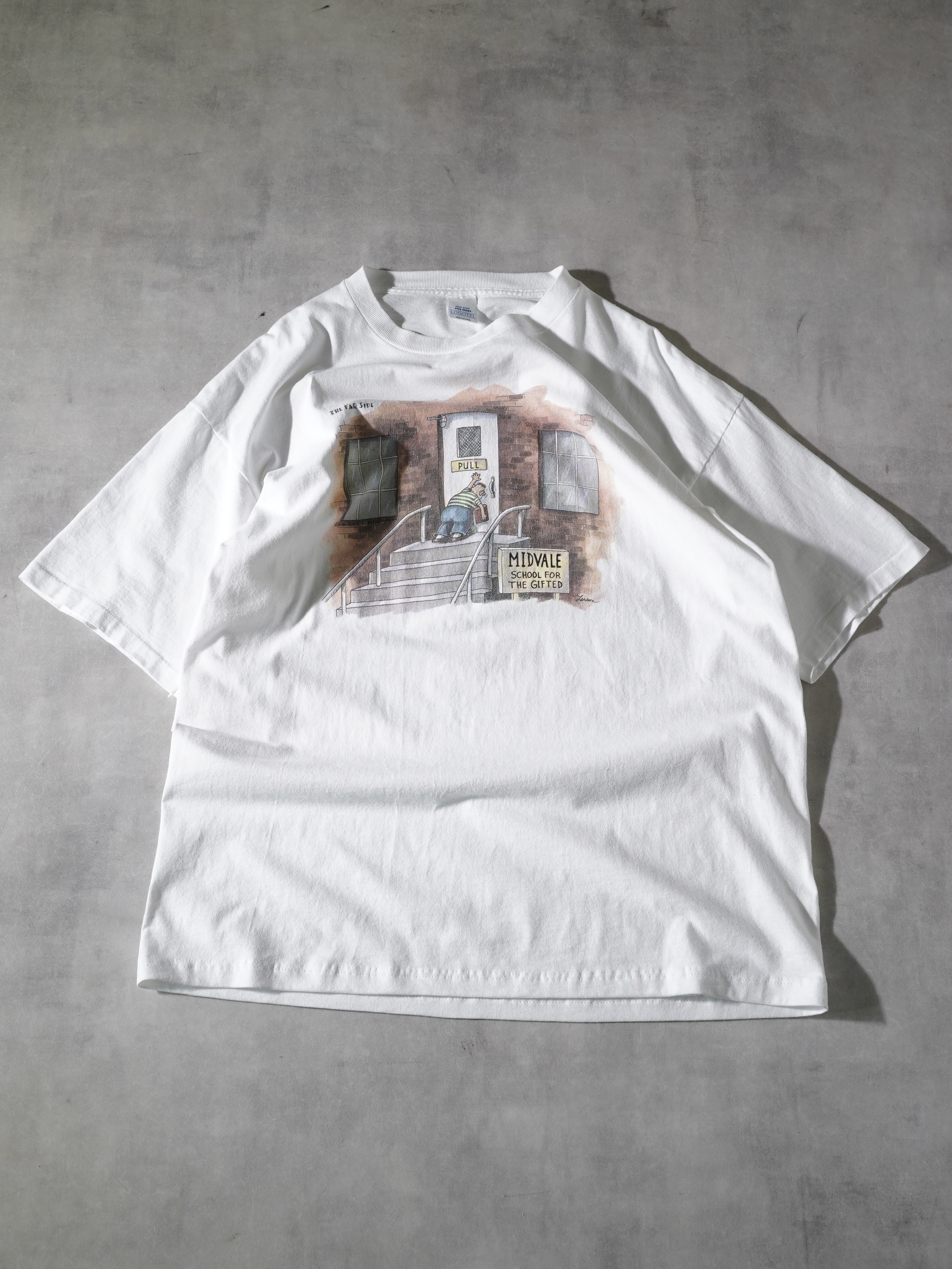 1990's THE FAR SIDE Print T-shirt / Made in USA