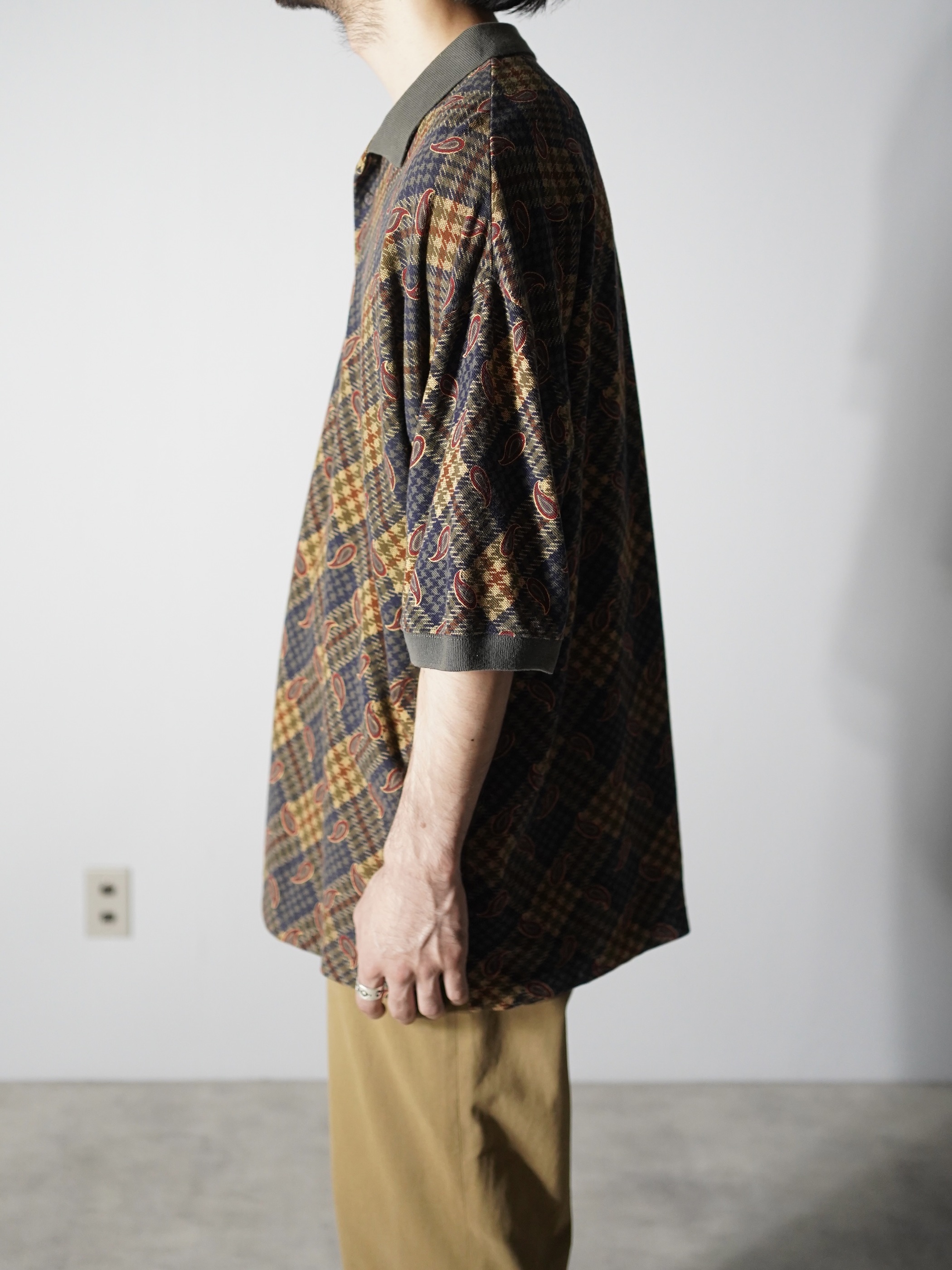 New River Pattern print polo shirt
