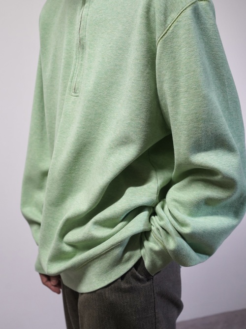 ORVIS 100% Pima cotton half zip tops/Made in Peru