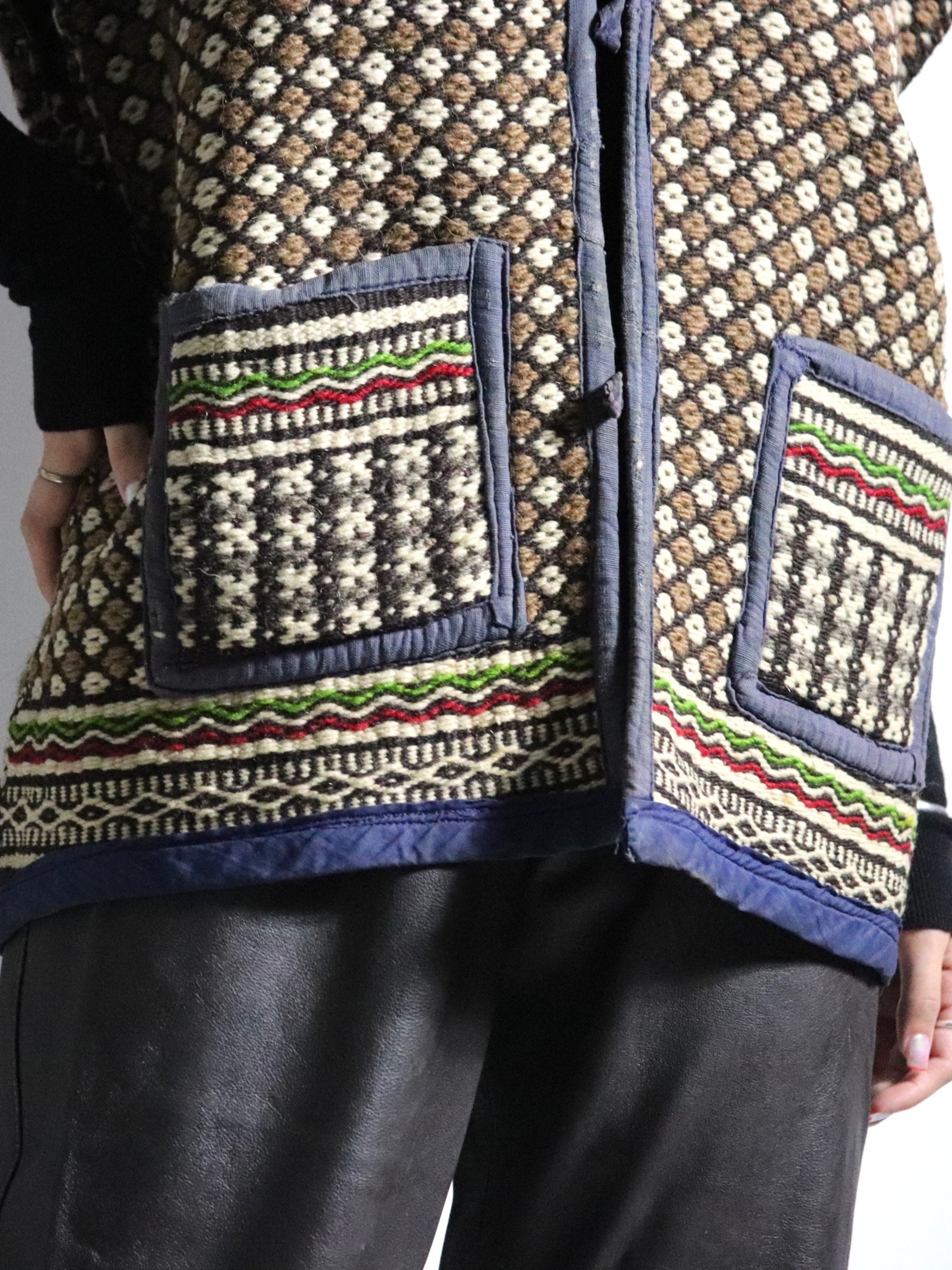 Mexican rag vest