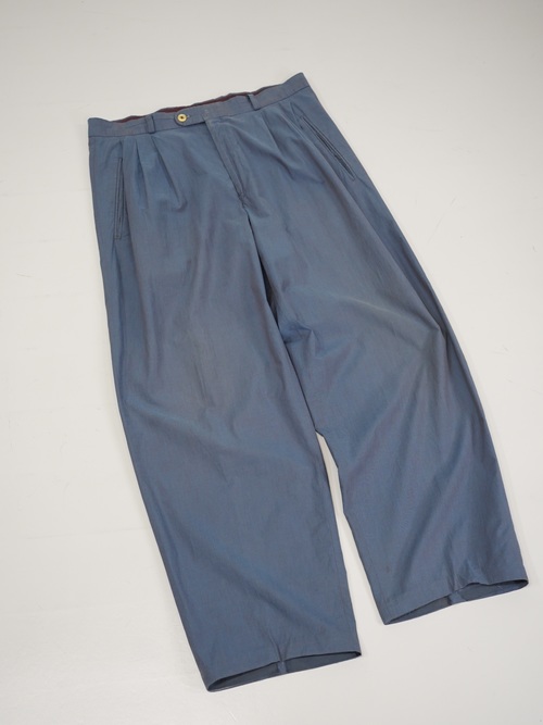 1980's~ Lindbergh Viscose Poly 玉蟲 2tuck slacks