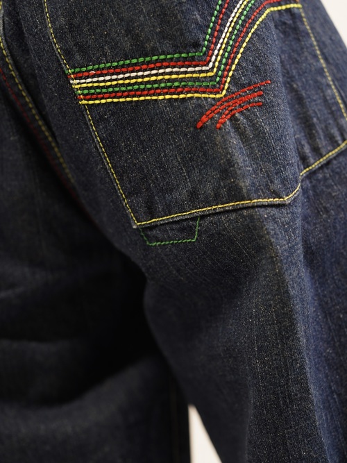 1990-00's Members Property Wide baggy Denim pants